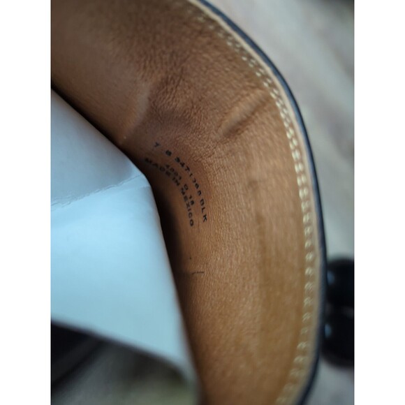 Frye Melissa Button Back Zip Tall Leather Riding Boots Womens 7 - Picture 12 of 13